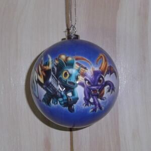Skylanders Themed Round Ball Christmas Ornament